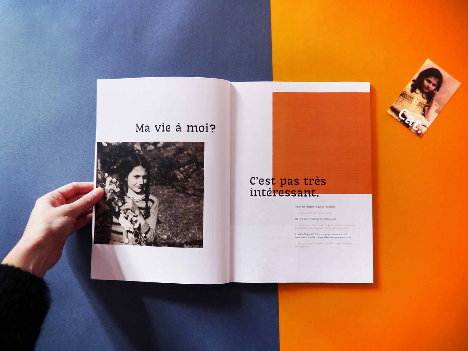 Juliette Seban – Cat. – récit biographique de ma grand-mère – Intro