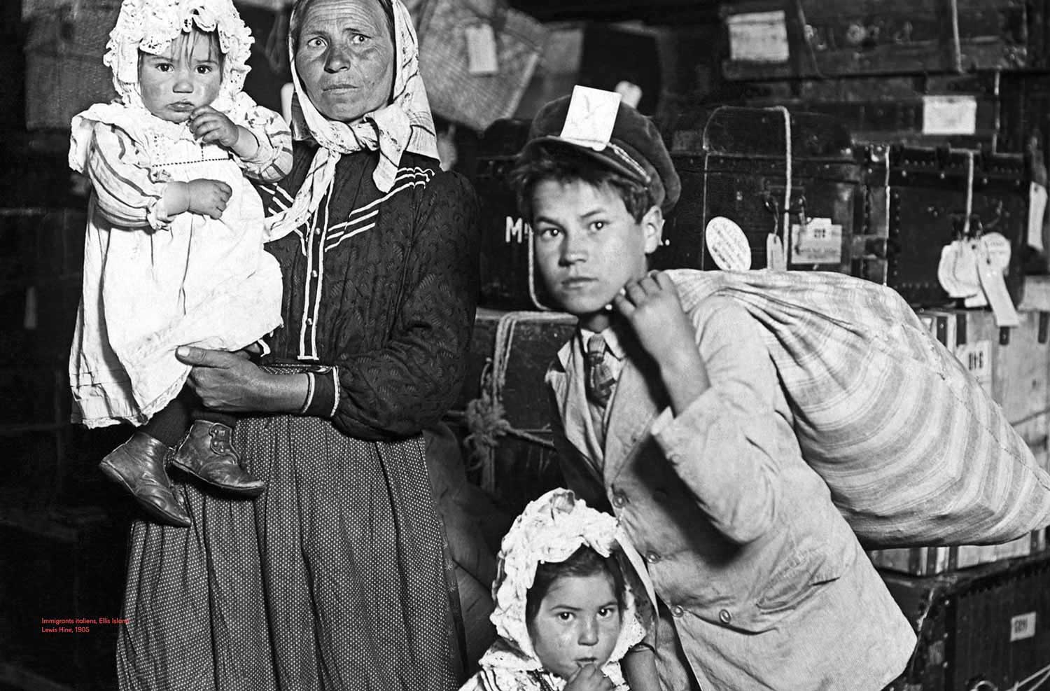 Juliette Seban – Lampedusa – Traces et mémoires retrouvées – Ellis Island Famille