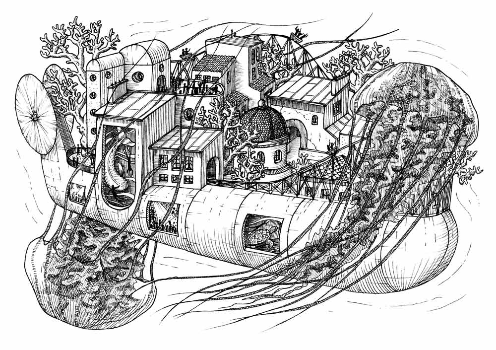 juliette-seban-horde-boat-quetame Juliette Seban – Horde Boat – Dessin Quetame