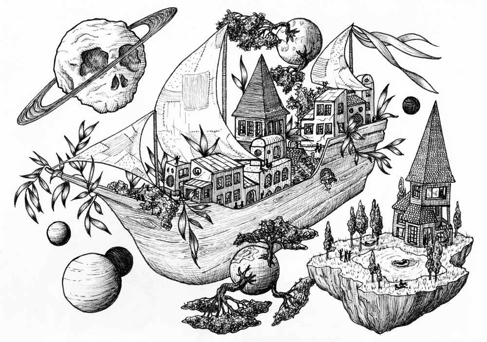 juliette-seban-horde-boat-rebellion-der-traumer Juliette Seban – Horde Boat – Dessin Rebellion der Traumer
