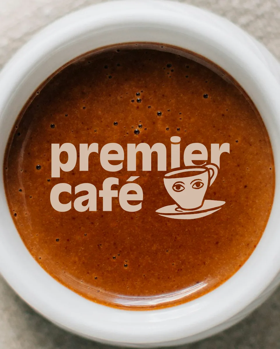 Juliette Seban – Premier café – Café & logo